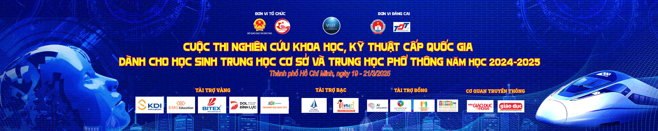 Cuộc thi nghiên cứu khoa học kỹ thuật cấp quốc gia dành cho học sinh THCS và THPT năm học 2024 - 2025